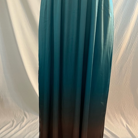 White House Black Market OMBRE MAXI DRESS Size XL - Picture 4 of 17